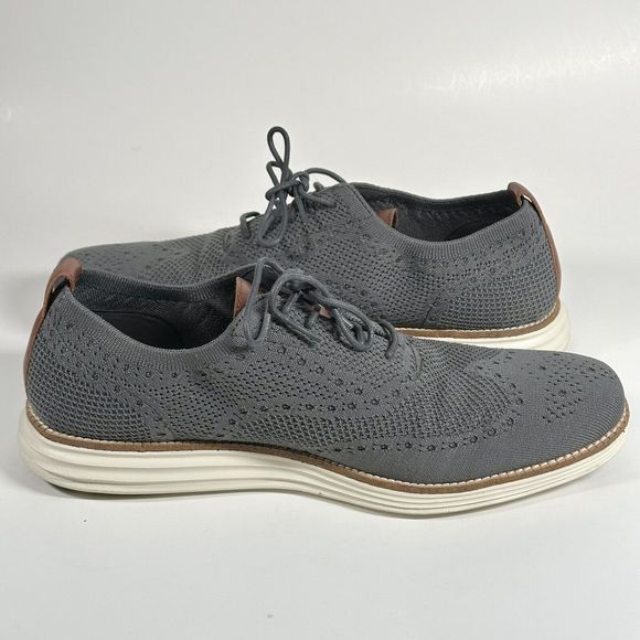 Cole Haan Original Grand Stitchlite Wingtip Oxford Shoes Mens Size 11.5 M C27961 - Picture 6 of 14